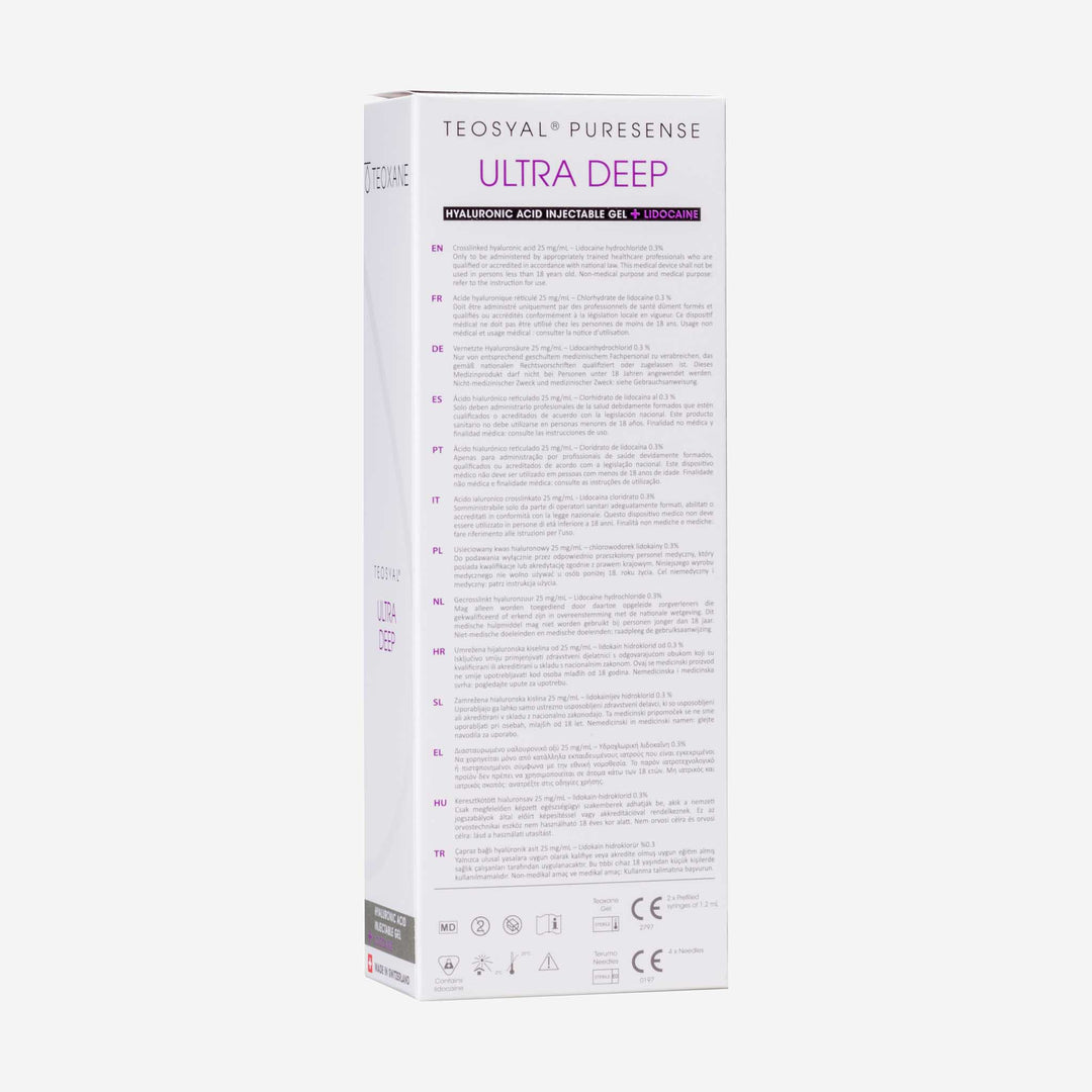 Teosyal PureSense Ultra Deep 2x 1,2 ml (MHD 10.07.2026)
