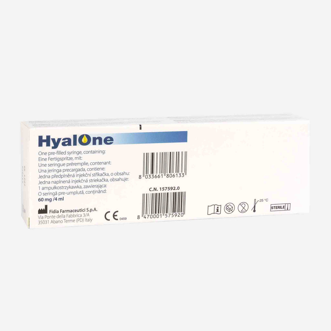 HyalOne 1x 4,0 ml (Fidia Pharma GmbH) - Gelenkspritzen | StakonMed