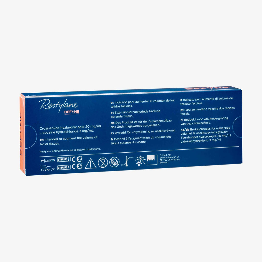Restylane Defyne Lidocaine 1x 1,0 ml (Galderma Laboratorium GmbH) - Filler | StakonMed
