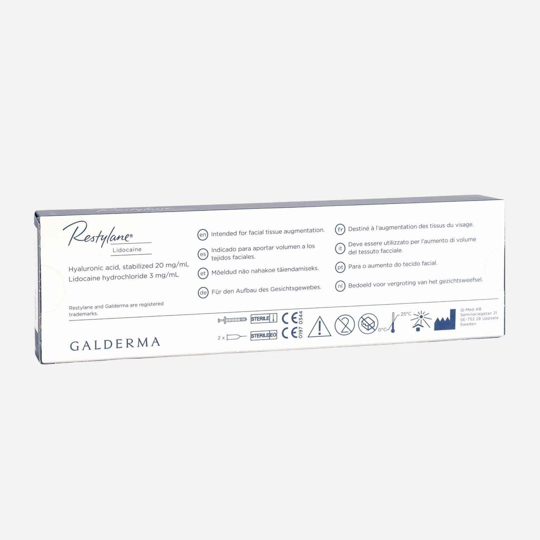 Restylane Lidocaine 1x 1,0 ml (MHD 31.03.2026) (Galderma Laboratorium GmbH) - Filler | StakonMed