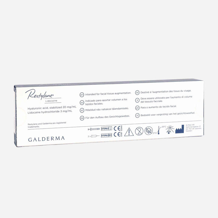 Restylane Lidocaine 1x 1,0 ml (MHD 31.03.2026) (Galderma Laboratorium GmbH) - Filler | StakonMed