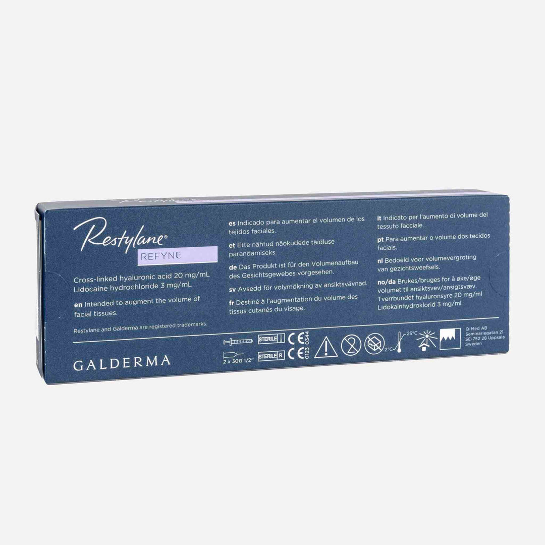 Restylane Refyne Lidocaine 1x 1,0 ml (Galderma Laboratorium GmbH) - Filler | StakonMed