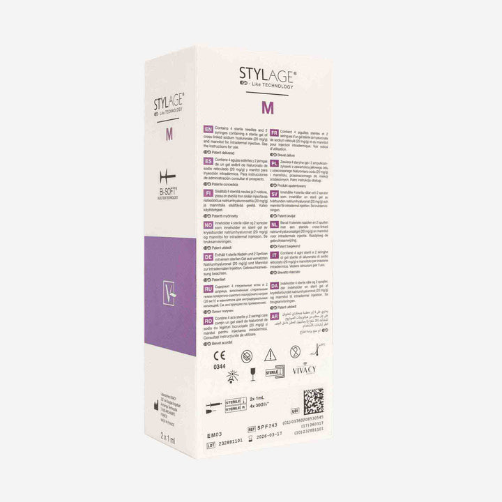 Stylage M Bi - Soft 2x 1,0 ml (VIVACY Laboratoires) - Filler | StakonMed