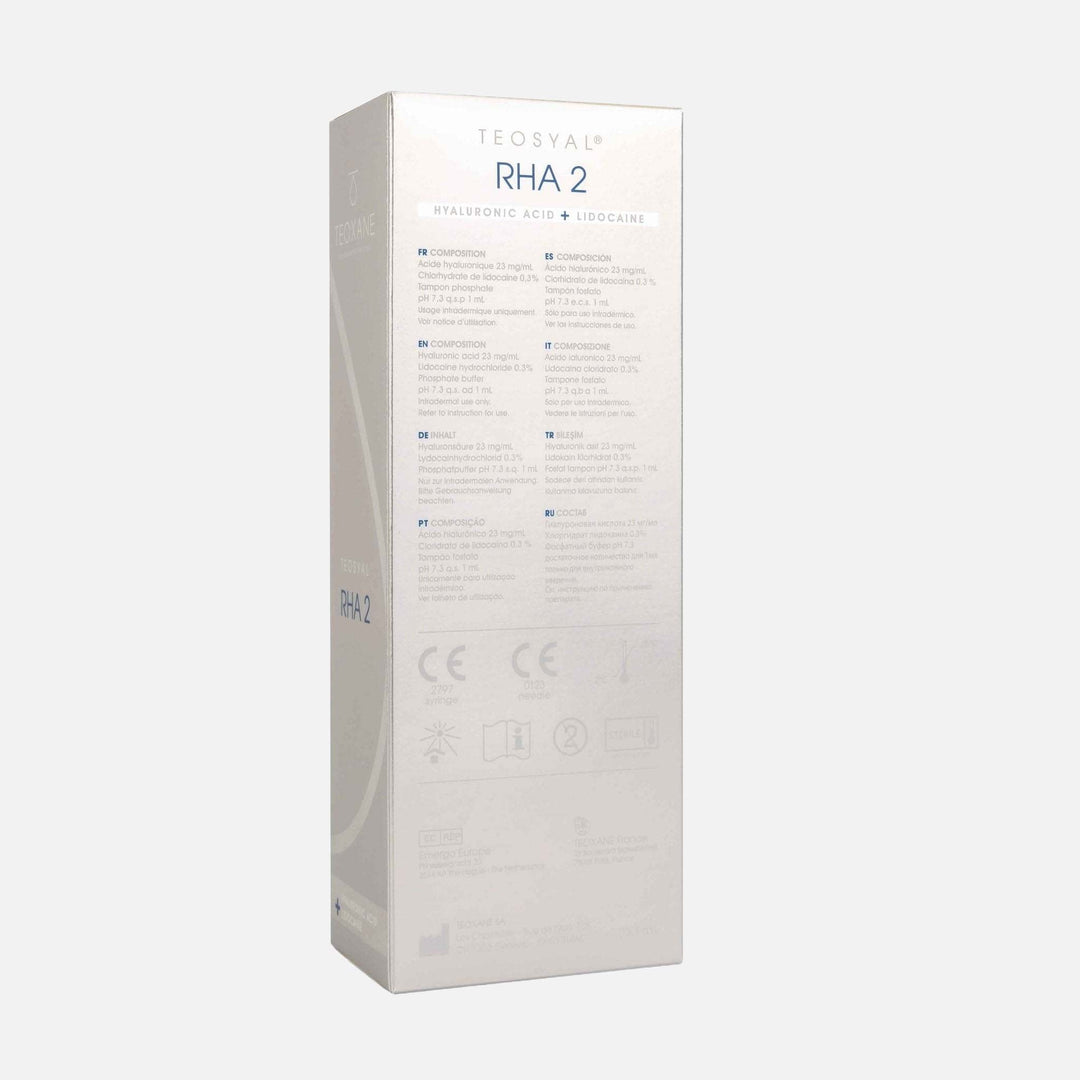 Teosyal RHA 2 2x 1,0 ml (TEOXANE Deutschland GmbH) - Filler | StakonMed