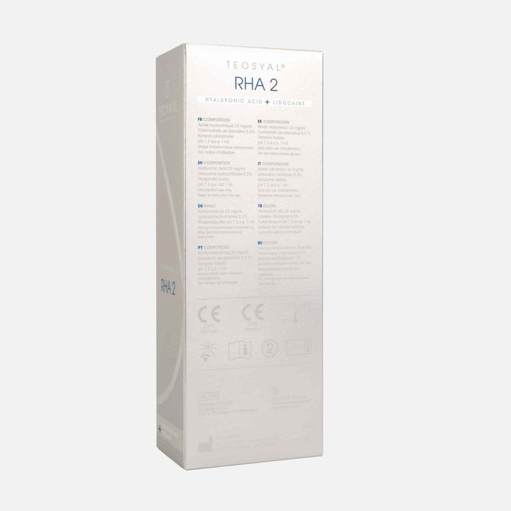 Teosyal RHA 2 2x 1,0 ml (TEOXANE Deutschland GmbH) - Filler | StakonMed